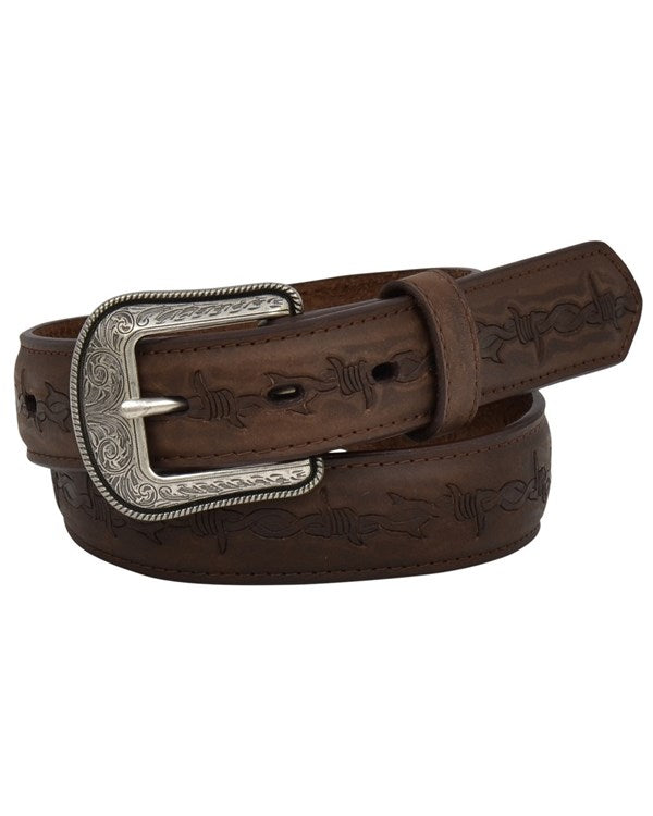 3D Boy's Distressed Leather Barbed Tool Belt - Nate's Western Wear