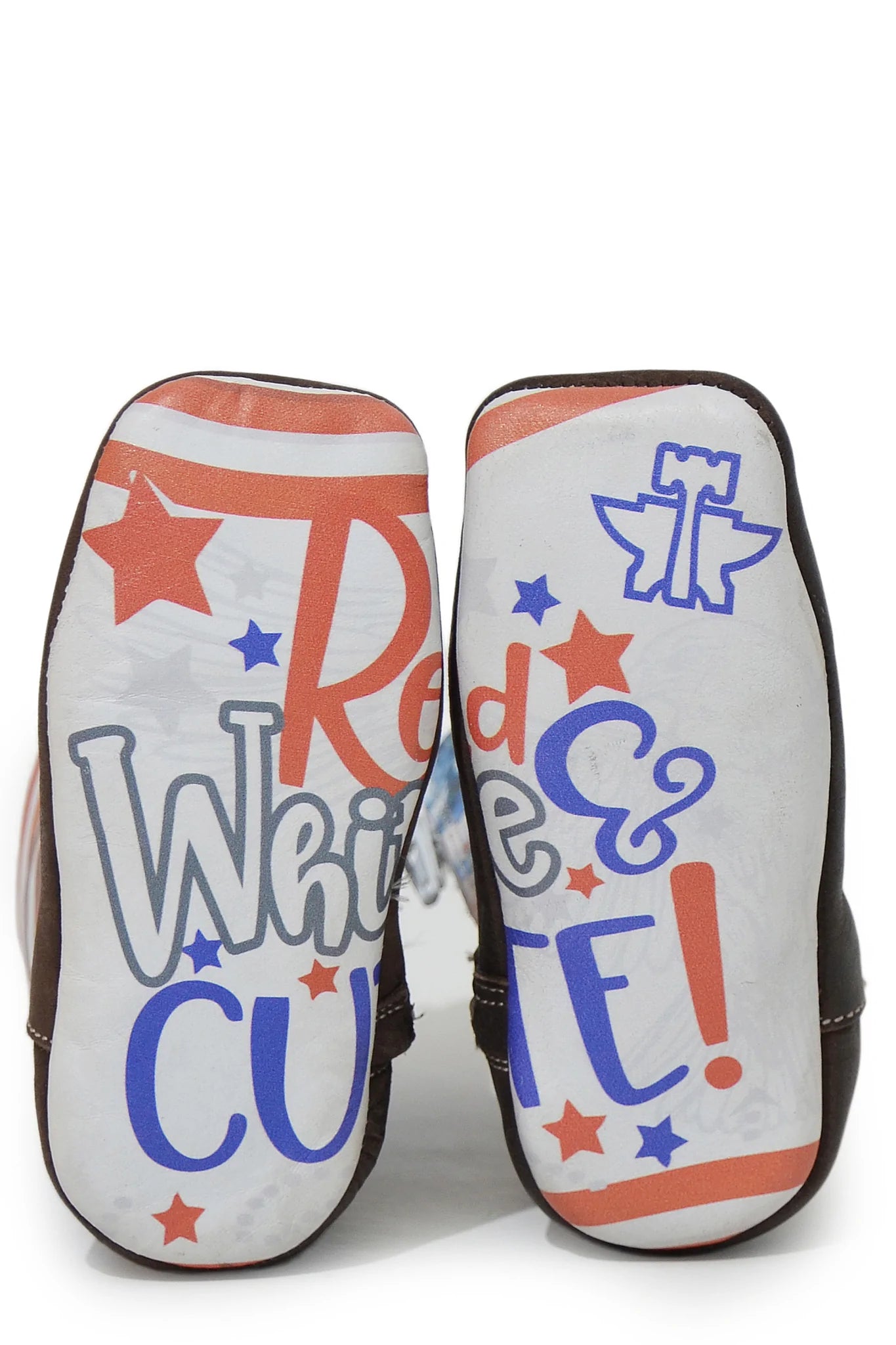 Tin Haul Infant Boys American Mini With Red White and Cute Sole - Nate's Western Wear