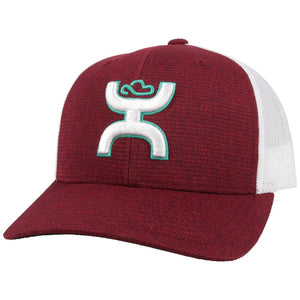 Hooey "STERLING" MAROON/WHITE HAT - Nate's Western Wear