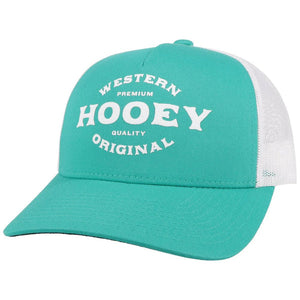 Hooey "SALOON" TEAL/WHITE HAT - Nate's Western Wear