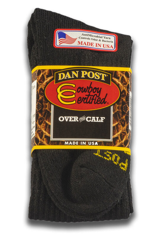 Dan Post Cowboy Certified Men's Over the Calf Socks - Nate's Western Wear