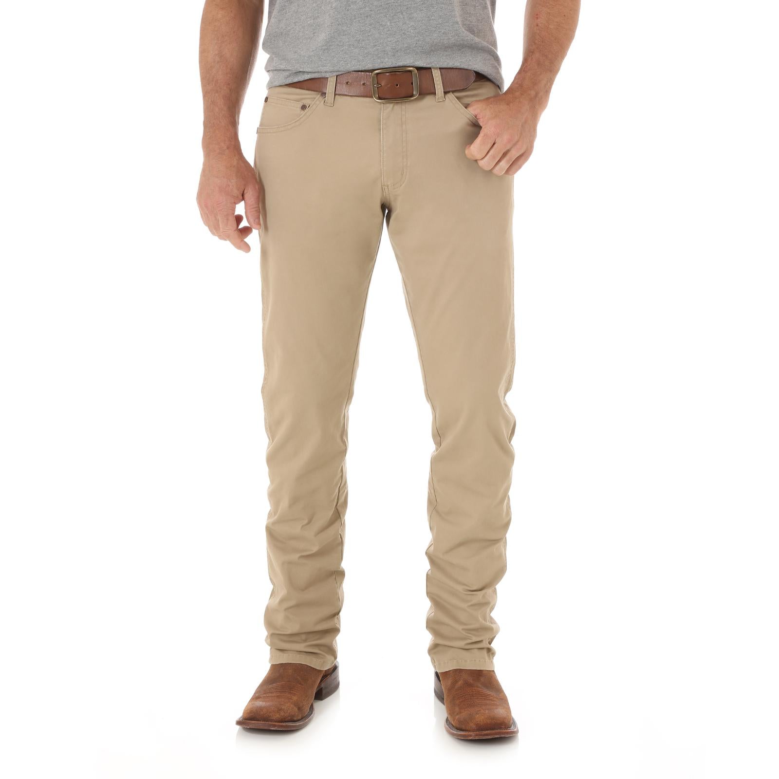Wrangler Retro® Slim Straight Jeans - Fawn - Nate's Western Wear