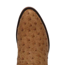 DAN POST GEHRIG FULL QUILL OSTRICH BOOT - SADDLE - Nate's Western Wear