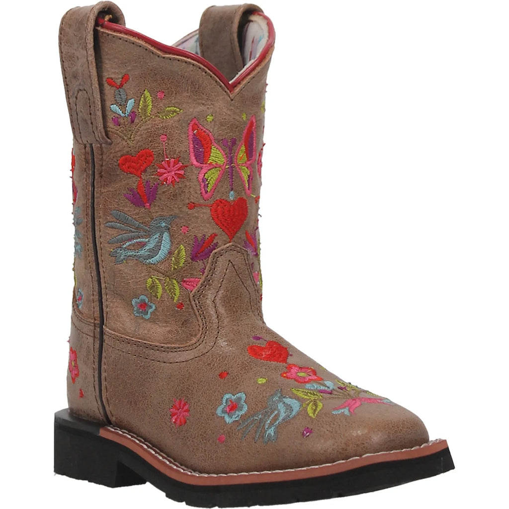 Dan Post Fleur Leather Youth Boot - Nate's Western Wear