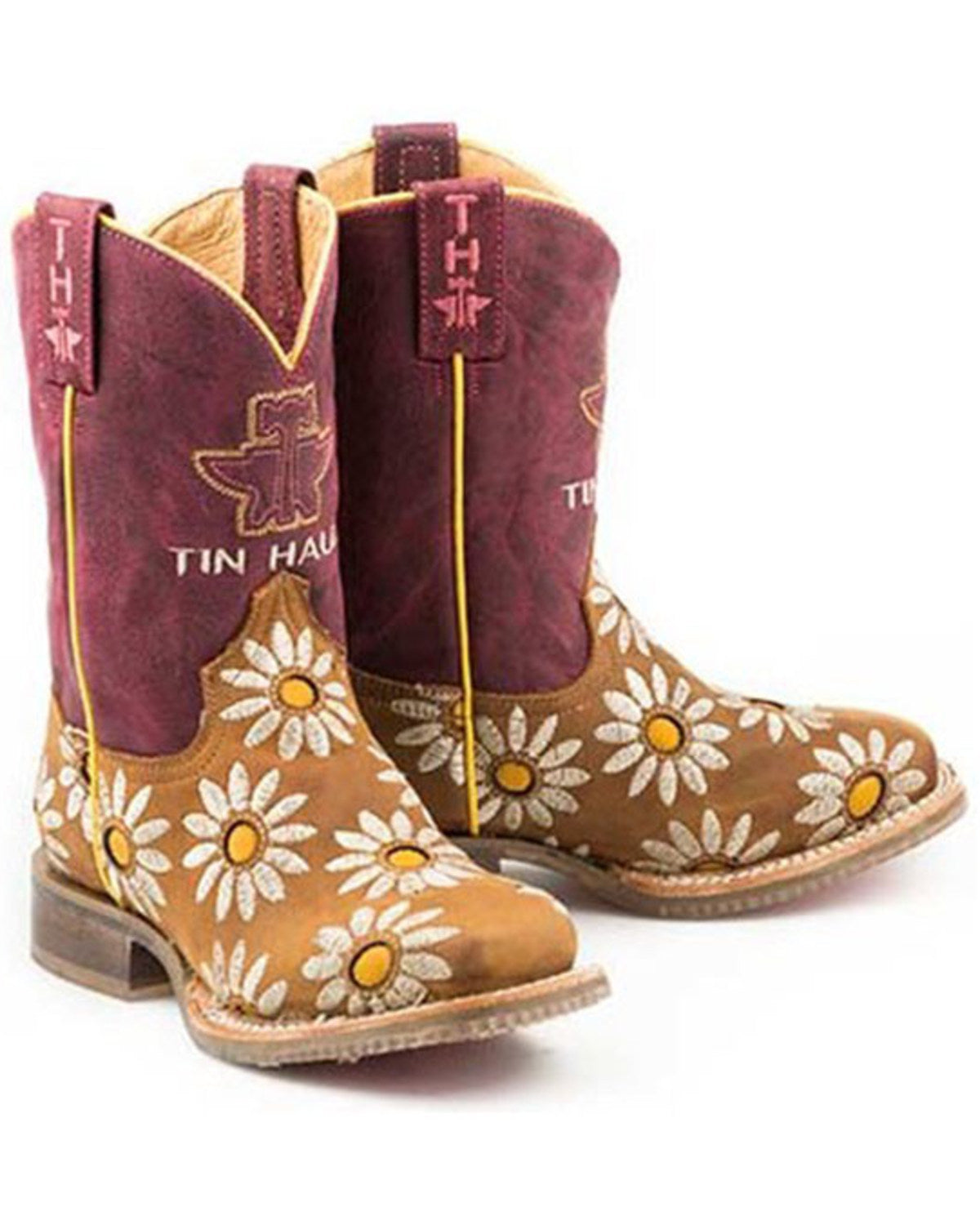 Tin Haul Kid’s Little Blossom Boot With Bumblebee Sole - Nate's Western Wear