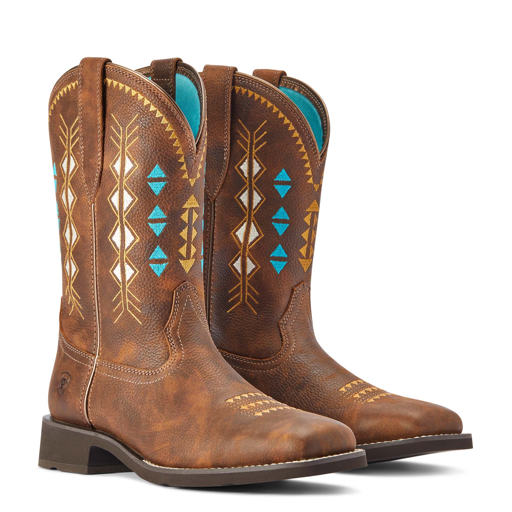 Ariat Women's Delilah Deco Copper Kettle Western Boot - Nate's Western Wear