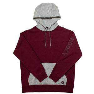 Hooey Men's "Tundra" Burgundy/Grey Hoody - Nate's Western Wear