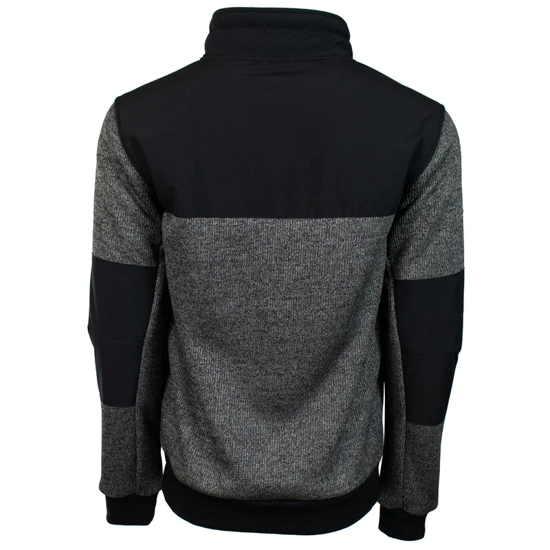 Hooey Men's Full Zip Tech Jacket - Charcoal w/ Black Accents - Nate's Western Wear
