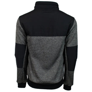 Hooey Men's Full Zip Tech Jacket - Charcoal w/ Black Accents - Nate's Western Wear