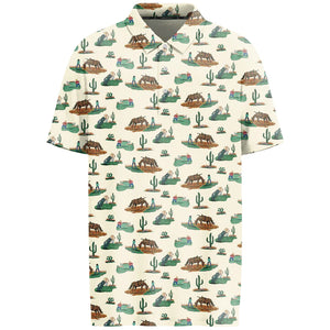 Hooey Men's "The Weekender" Cowboy Golf Polo