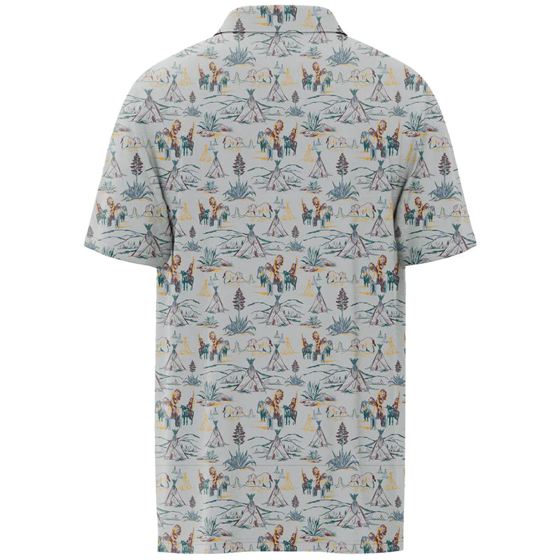Hooey The Weekender Light Grey Polo