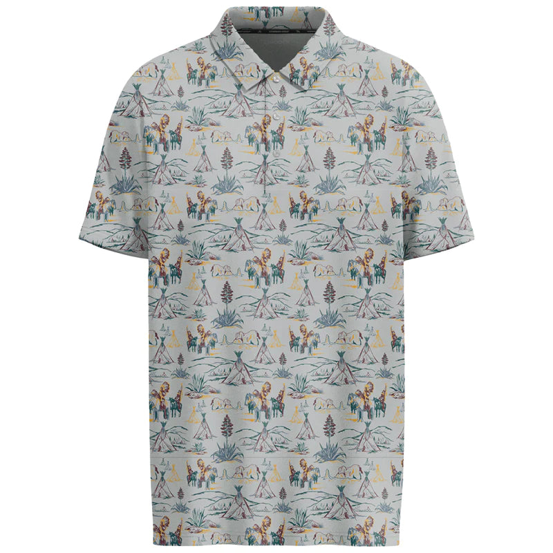 Hooey The Weekender Light Grey Polo