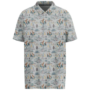 Hooey The Weekender Light Grey Polo