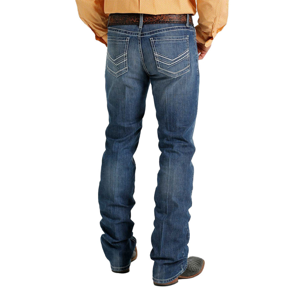 Cinch Men's Ian Slim Fit Boot Cut Straight Denim Jean - MB55836001 - Nate's Western Wear