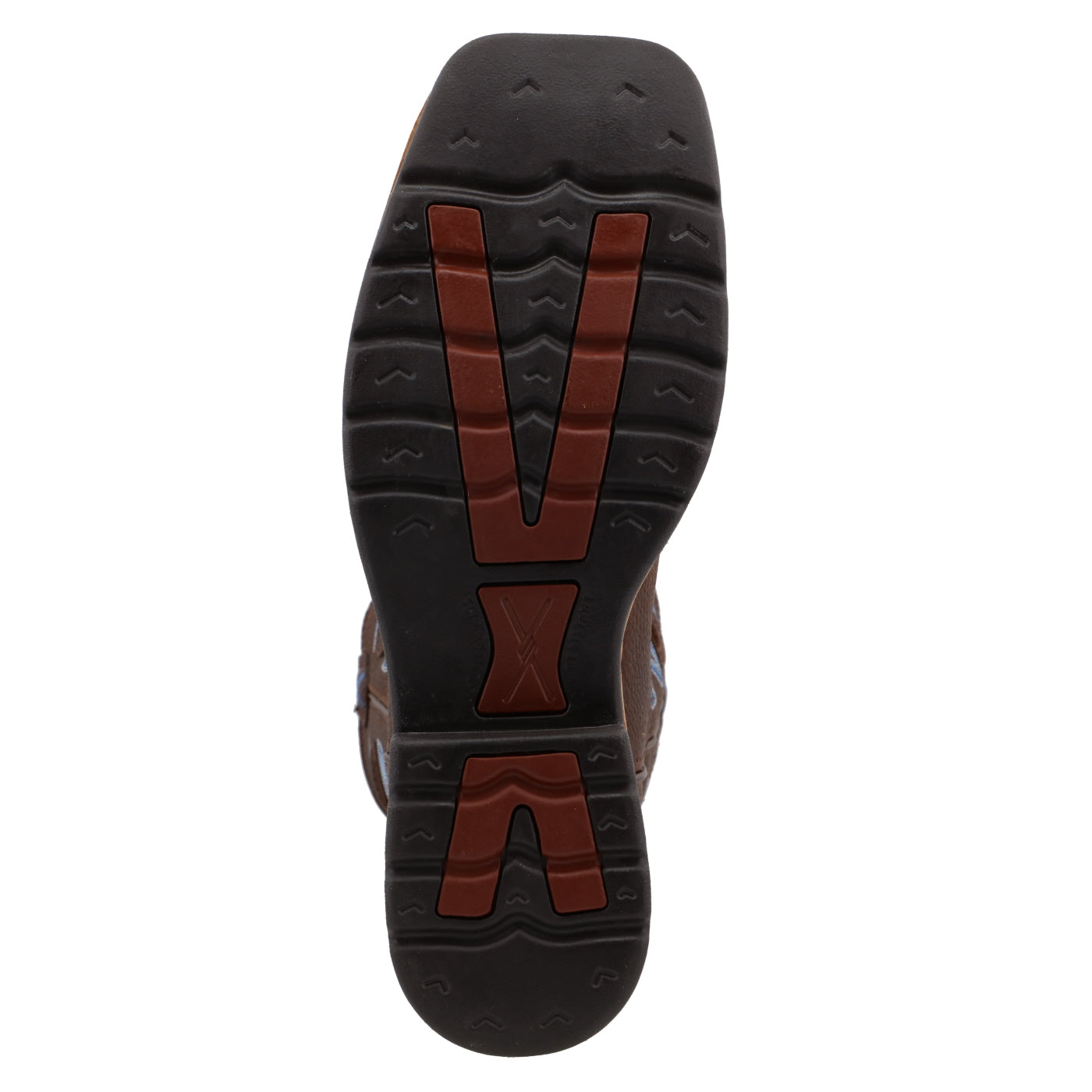 Twisted X Men's 12" Western Work Boot - Brown Pebble & Brown Pebble - Nate's Western Wear