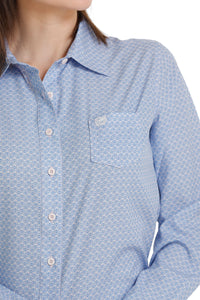 Cinch Women's ArenaFlex Lilac LS Shirt