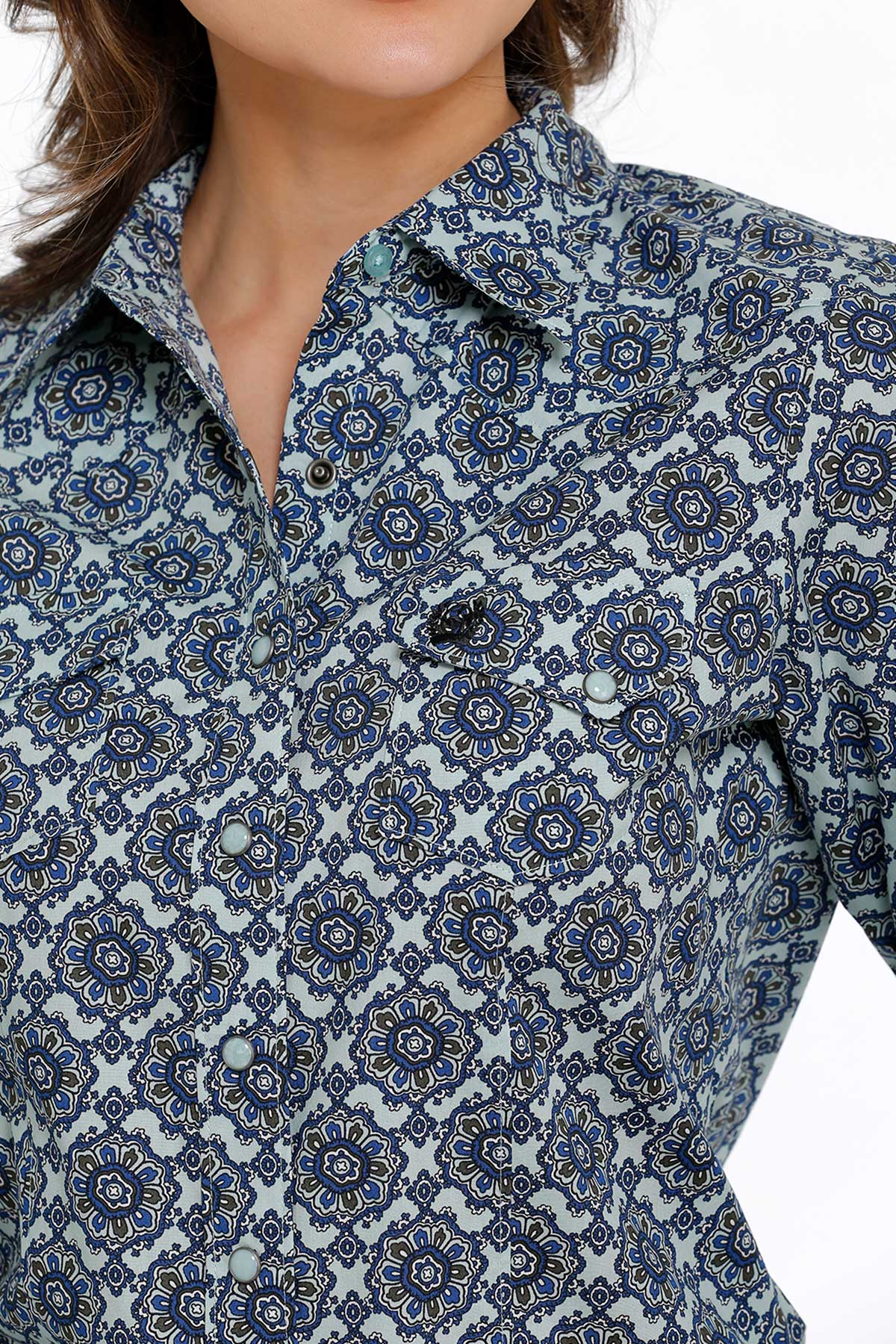 Cinch Women's Long Sleeve Button Down - Nate's Western Wear