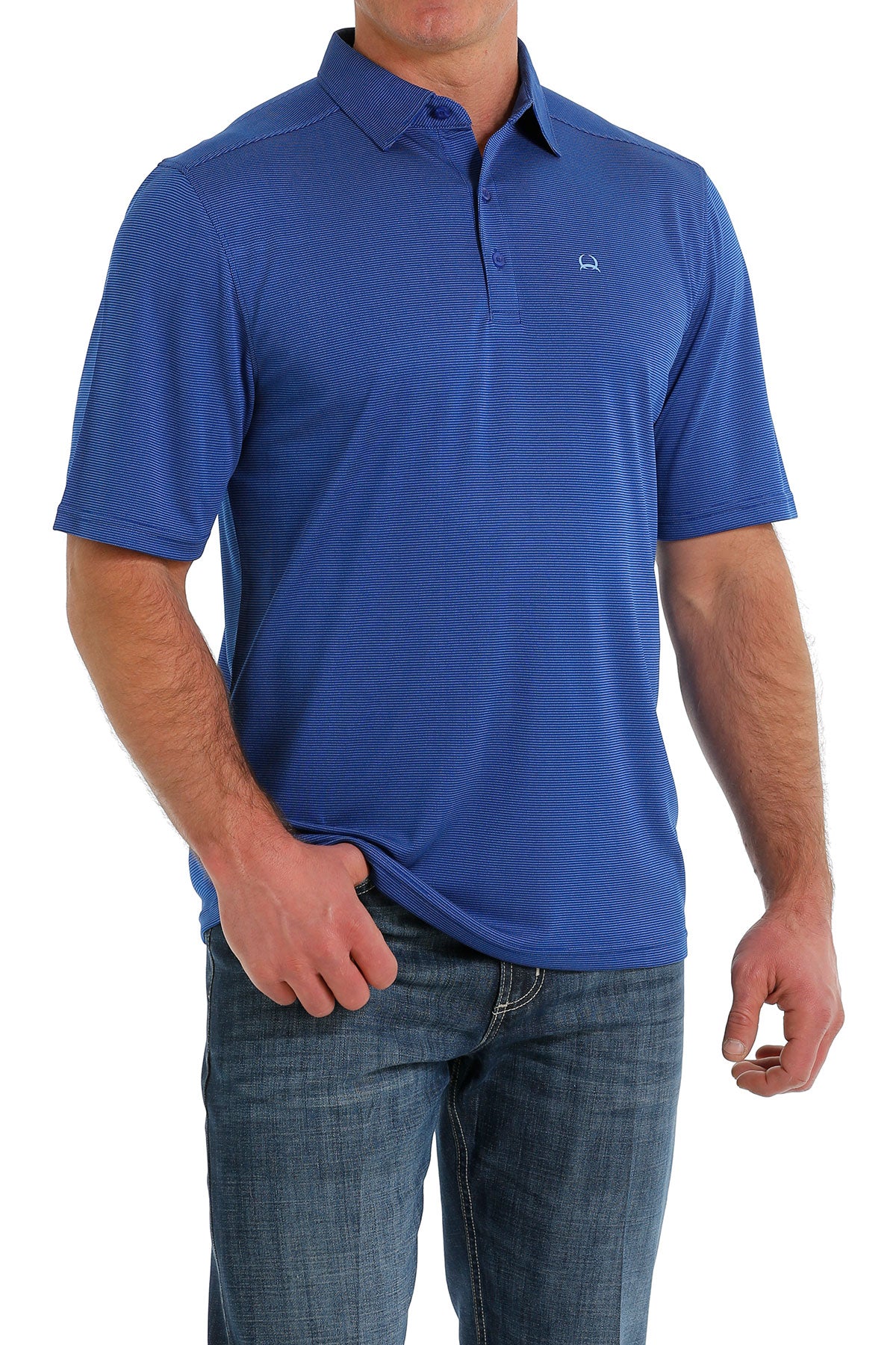 CINCH Men's SS Royal Blue ARENAFLEX Polo Shirt