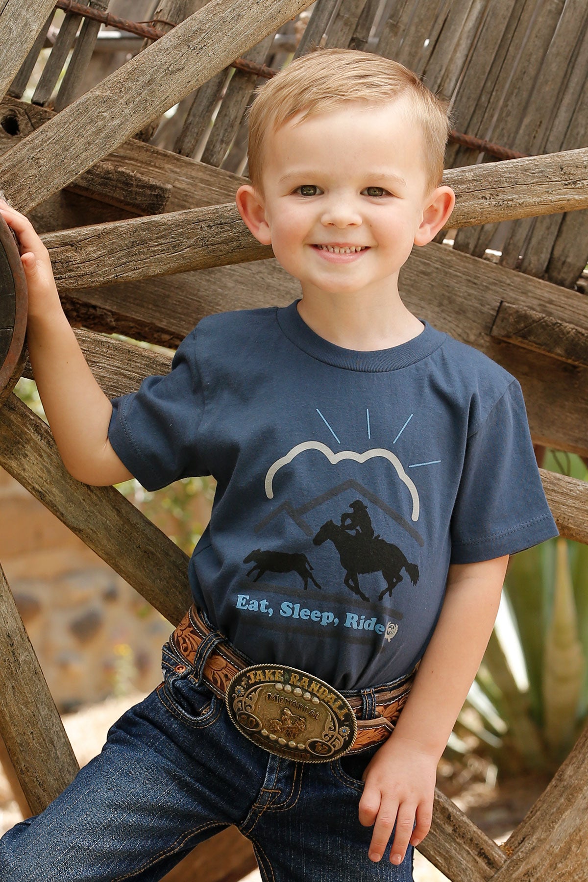 Cinch Toddler Short Sleeve Tee - Eat, Sleep, Ride - MTT7671080 - Nate's Western Wear