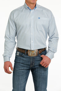 CINCH Men's Stripe Long Sleeve Western Shirt