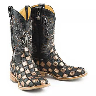 Women’s Tin Haul Ooh La La Boot with Full of Color  Sole - Nate's Western Wear