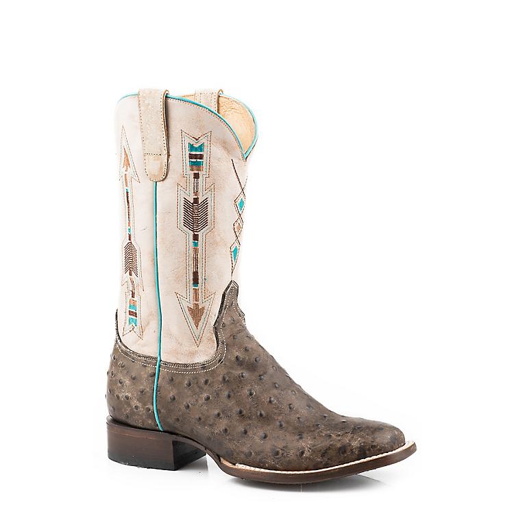 Roper Women's Boot Arrow Feather Brown - Nate's Western Wear