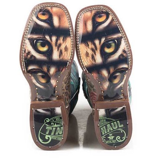 Women's Tin Haul Wildflower Boot with Cat Eyes Sole - Nate's Western Wear