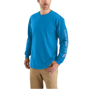 Carhartt Loose Fit Heavy Weight Long Sleeve Logo Graphic T-Shirt - Nate's Western Wear