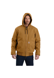 CARHARTT LOOSE FIT WASHED DUCK INSULATED ACTIVE JACKET - 3 WARMEST RATING - Nate's Western Wear