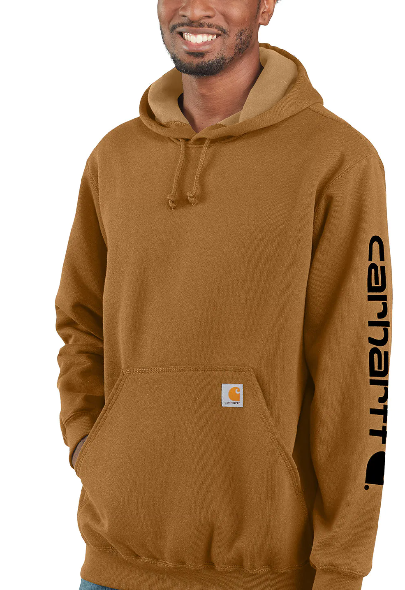 CARHARTT LOOSE FIT MIDWEIGHT LOGO SLEEVE GRAPHIC SWEATSHIRT - Nate's Western Wear