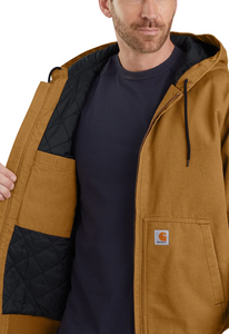 CARHARTT LOOSE FIT WASHED DUCK INSULATED ACTIVE JACKET - 3 WARMEST RATING - Nate's Western Wear