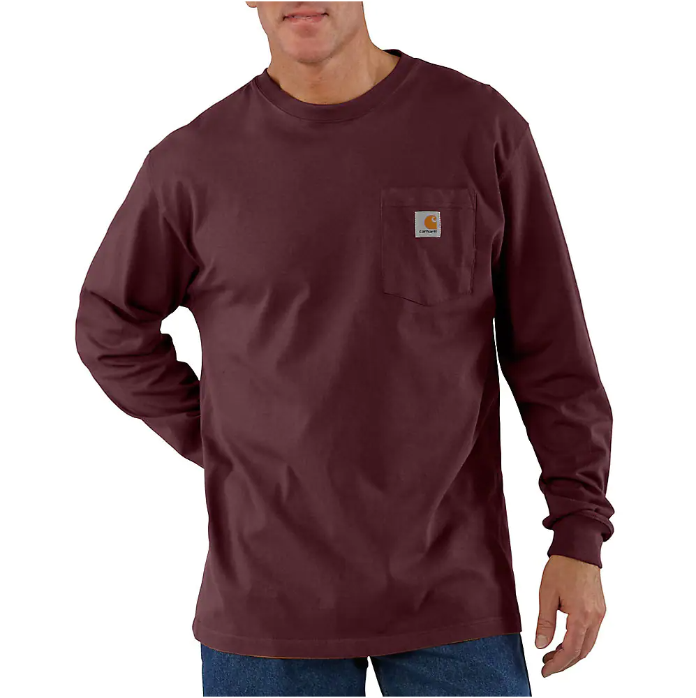 Carhartt Loose Fit Heavyweight Long Sleeve Pocket T-shirt - Nate's Western Wear