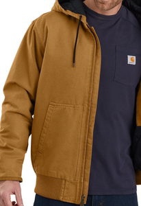 CARHARTT LOOSE FIT WASHED DUCK INSULATED ACTIVE JACKET 3 WARMEST