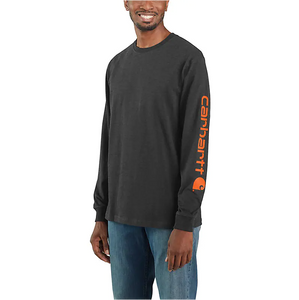 Carhartt Loose Fit Heavy Weight Long Sleeve Logo Graphic T-Shirt - Nate's Western Wear