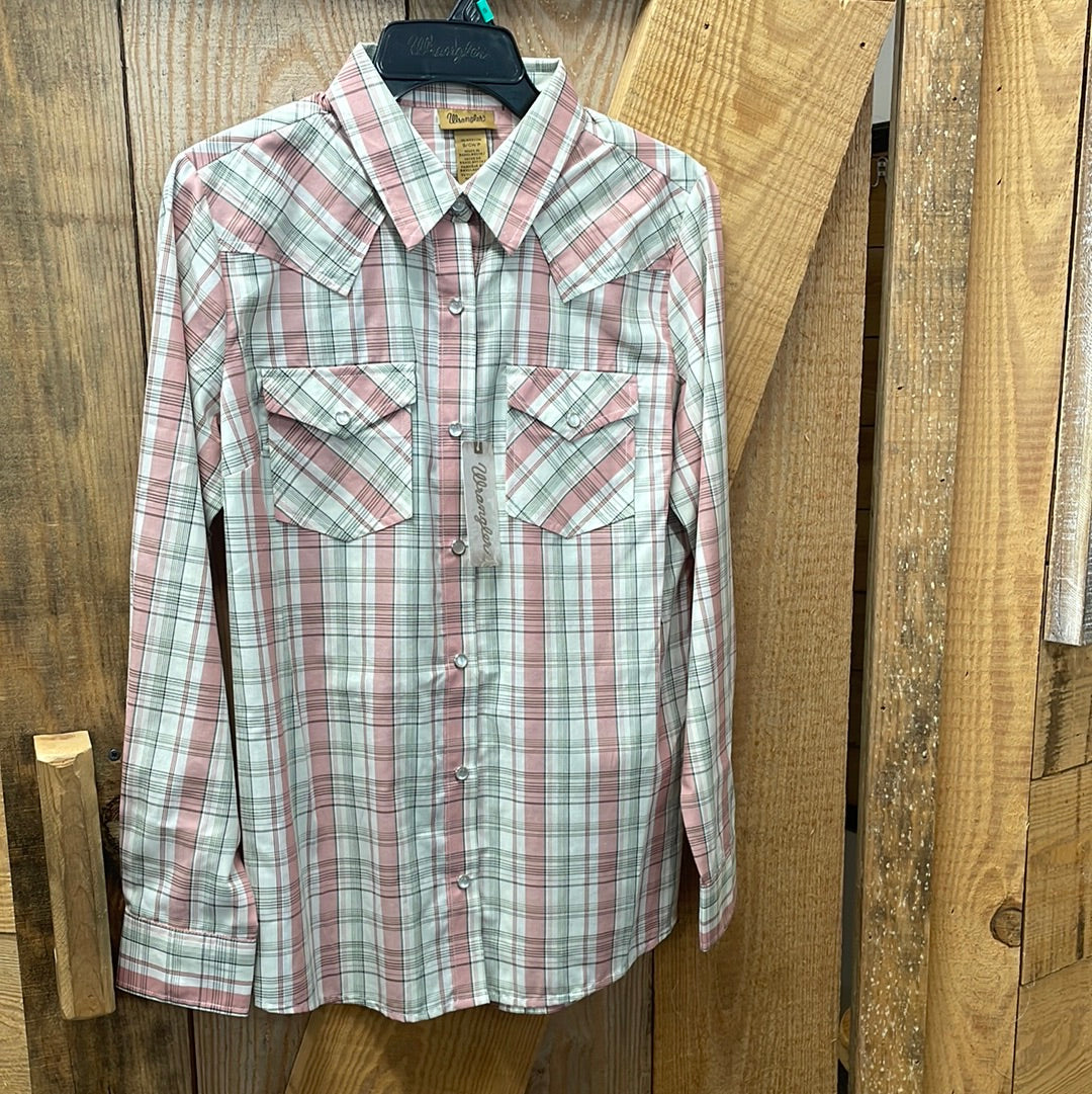Wrangler LS Women’s Shirt - Nate's Western Wear
