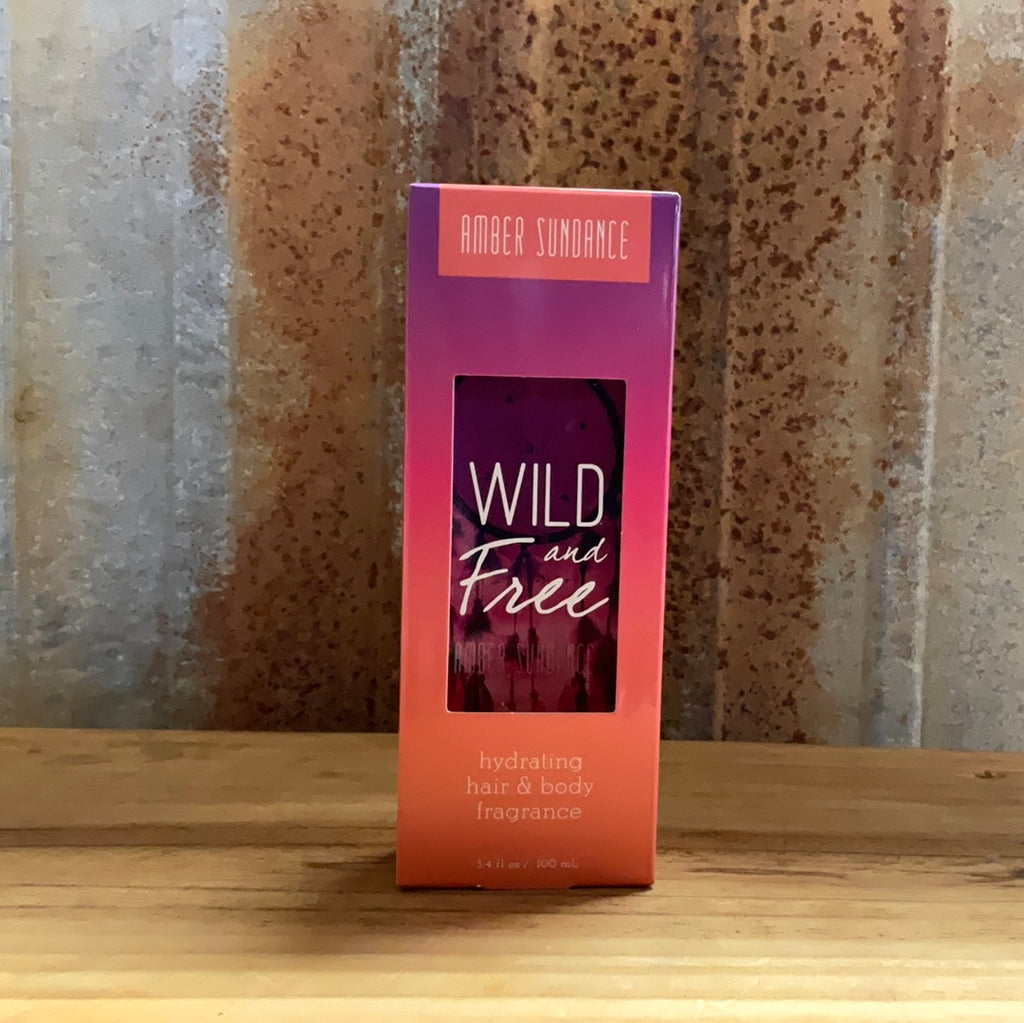 Amber Sundance Wild and Free Hydrating Hair & Body Spray - Nate's Western Wear