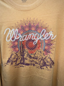 Wrangler Women’s Long Sleeve Western Print T-Shirt - Nate's Western Wear