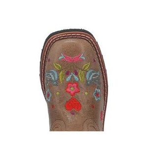 Dan Post Fleur Leather Child's Boot - Nate's Western Wear